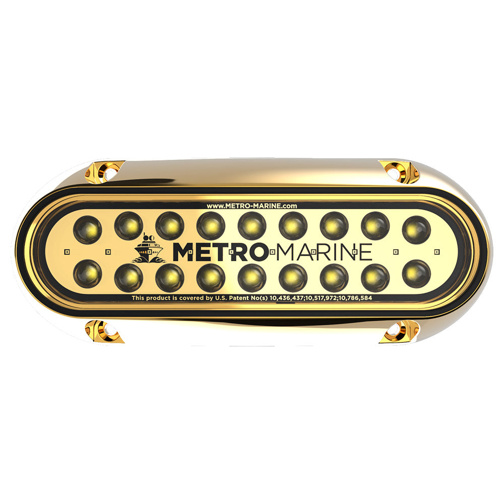 Metro Marine High-Output Elongated Underwater Light w/Intelligent Monochromatic LEDs - White, 45 Beam [F-BME1-H-W3-45]