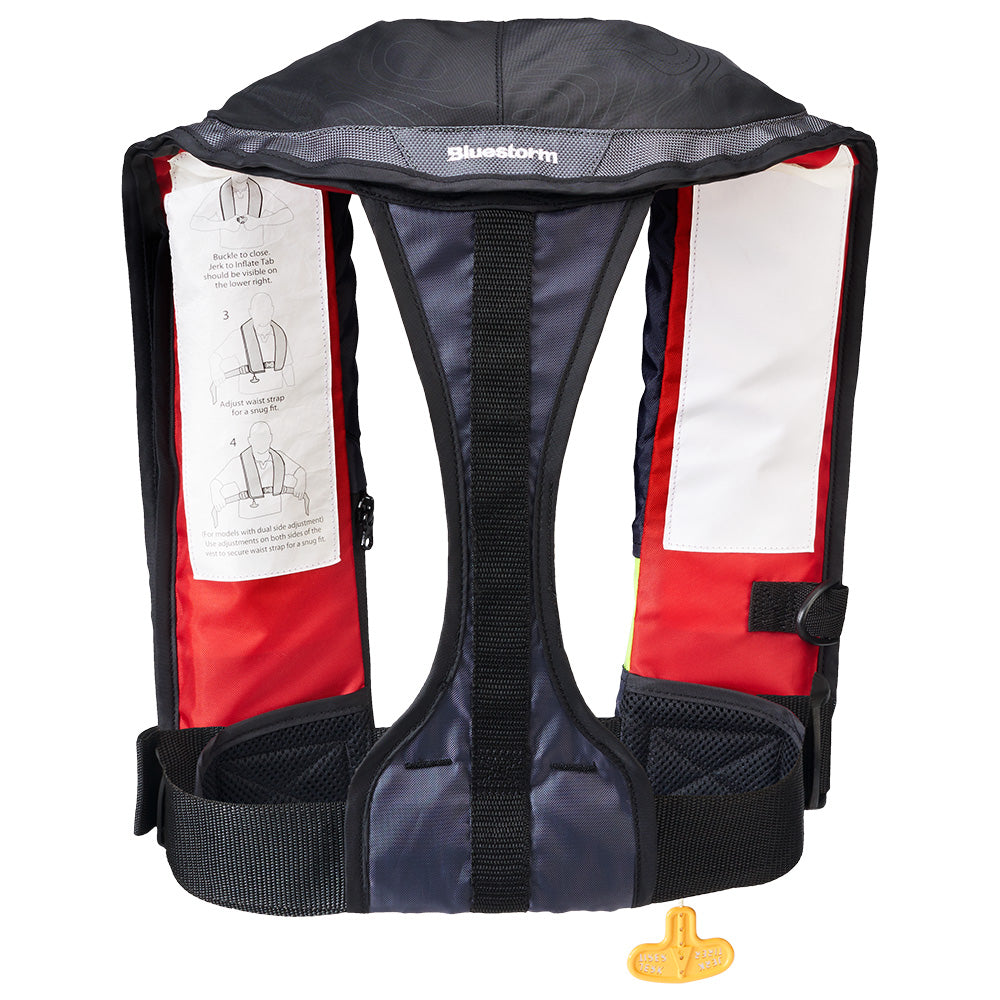 Bluestorm Stratus 35 Auto Type II Inflatable PFD - Red [T1H-19-RED]