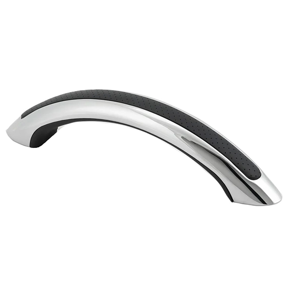 Whitecap 9" Stainless Steel Grab Handle with UV-Resistant Black Vinyl Inlay [S-7104]