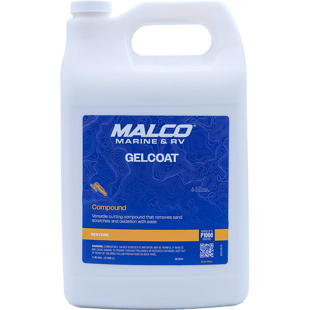 Malco Gel Coat Compound - 1 Gallon [167501]