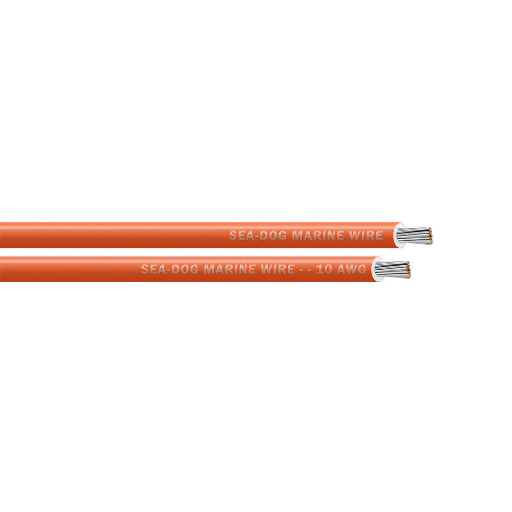 Sea-Dog 10 AWG Orange Primary Wire - 250' [8010084]