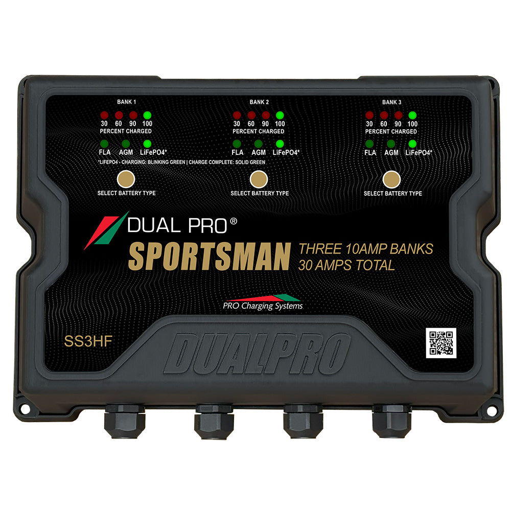 Dual Pro Sportsman Series HF Battery Charter - 30 Amp - 3 Bank [SS3HF]