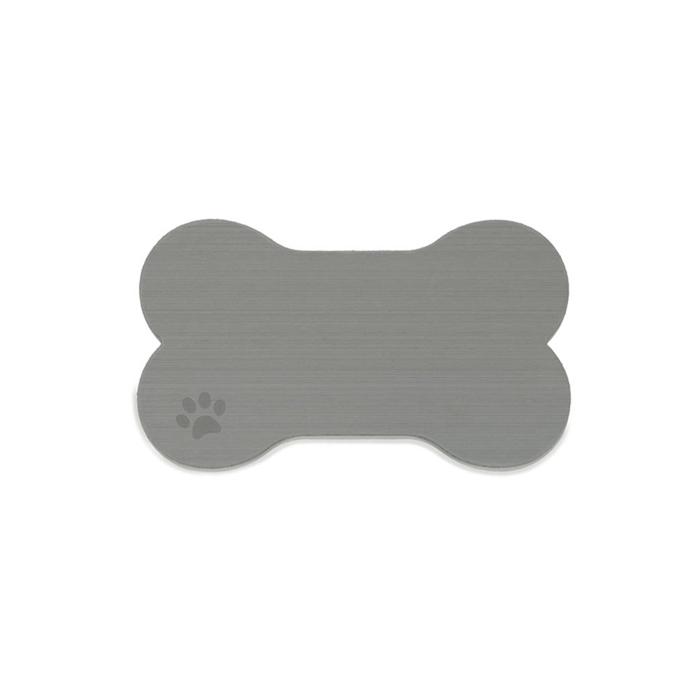 SeaDek Dog Bowl Mat - Storm Grey/Black - Small - 12" x 21" [62713-90837]