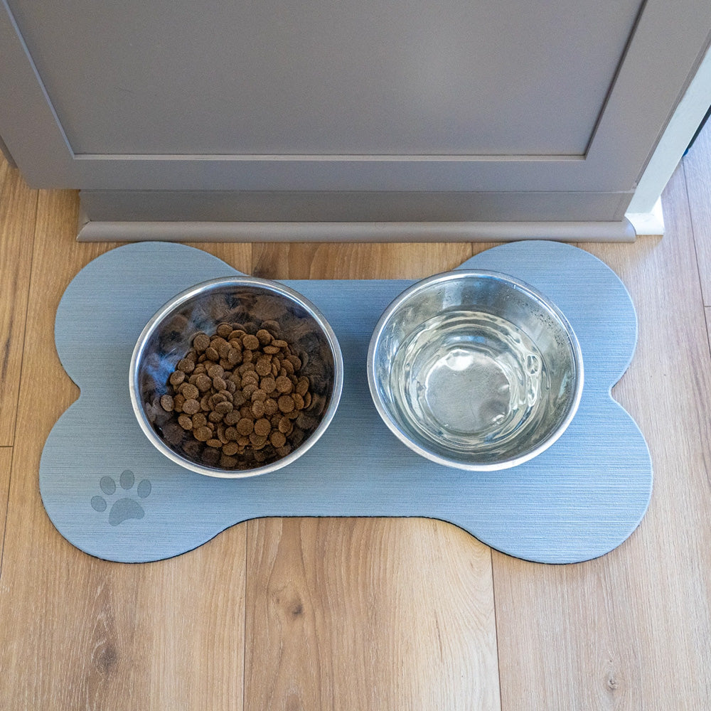 SeaDek Dog Bowl Mat - Cappuccino/Black - Large - 16.5" x 29.5" [63207-91090]