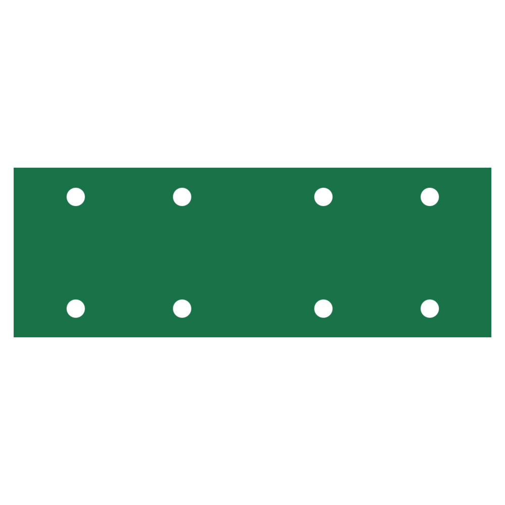 RUPES PROCUT Film Abrasive Sheets 70mm x 200mm (2.75" x 7.8") - 8 Holes - P40 Grit *Box of 50pcs [9.45FF040]