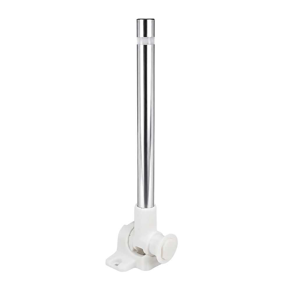 Perko 24" EZ Fold C-5 All-Round Navigation Light - Port/Starboard Rotation - White [1067DP2WHT]