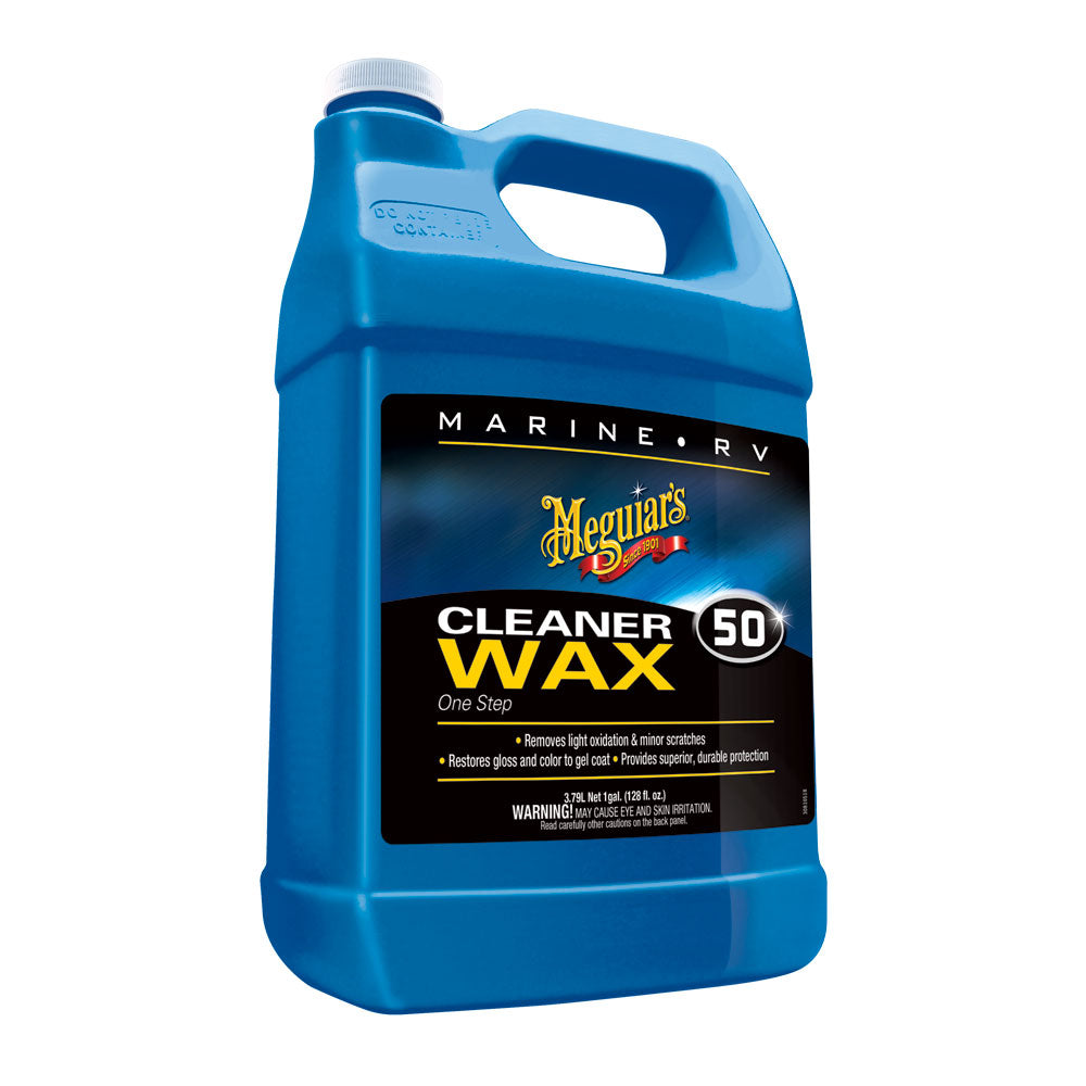 Meguiar's #50 Boat/RV Cleaner Wax - Liquid 1 Gallon [M5001]