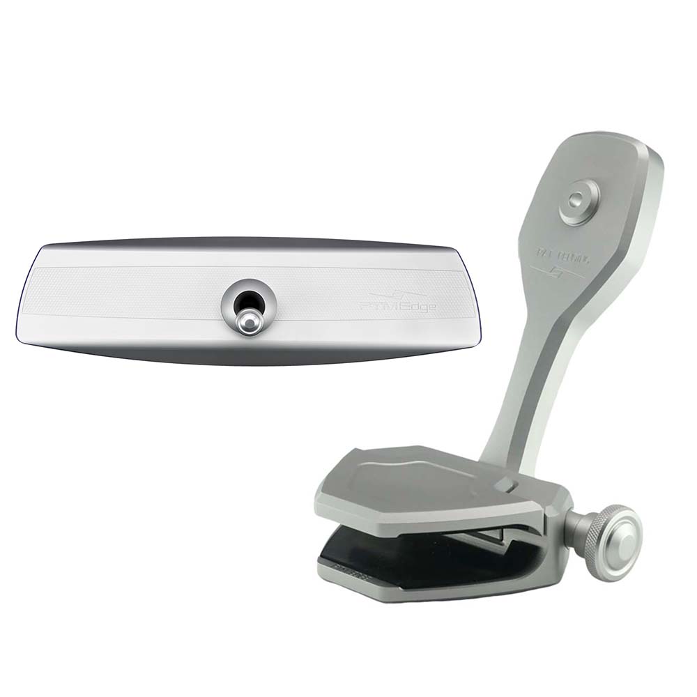 PTM Watersports Mirror/Bracket Kit w/VR-140 Elite Mirror  ZXR-361 (Silver) [P12848-1361TEBCL]