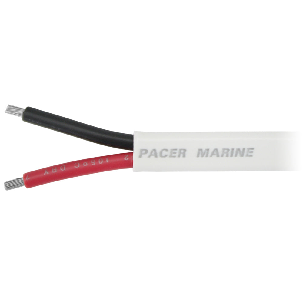 Pacer 14/2 AWG Duplex Cable - Flat Cable - Red/Black - 500' [W14/2DC-500]